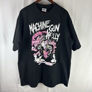 Machine Gun Kelly Mainstream Sellout Tour 2022 Graphic T-shirt Men 2XL Black